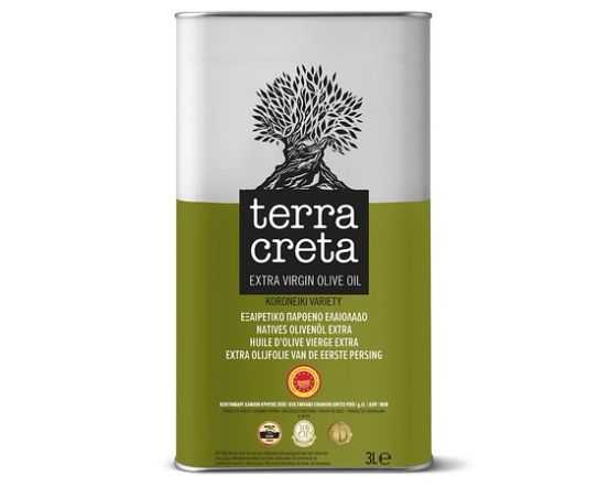 TERRA CRETA Extra Virgin Olive Oil / Alyvuogių Aliejus 3 l