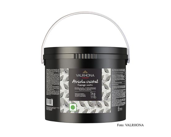 Valrhona Nappage Neutre Absolu Cristal/ Skaidri glazūra, 5 kg