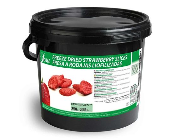 SOSA XP Freeze-Dried Strawberry Slices 250 g