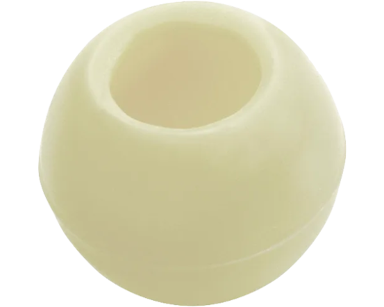 WEIBLER Baltās šokolādes trifeļu kausiņi Ø25 mm, 504 gb