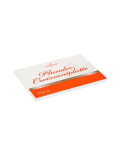 WESTFALIA Plunder-Croissantplatte RSPO SG, 5x2 kg