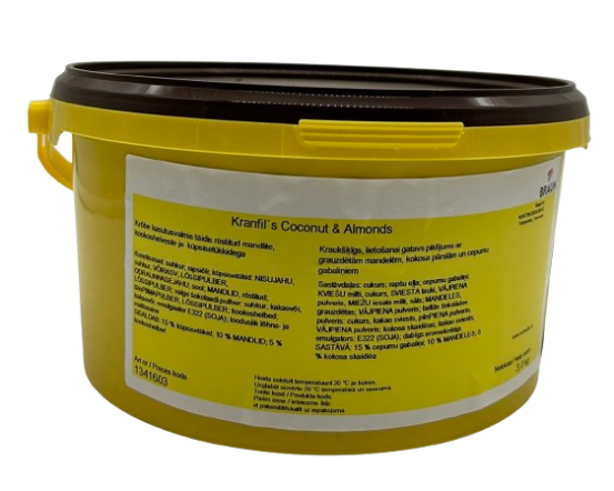 BRAUN Kranfils Coconut & Almonds 3 kg