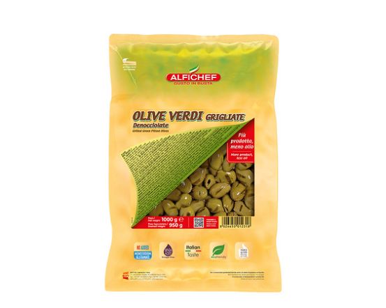 Alfi Grilētas zaļās olīves 1 kg