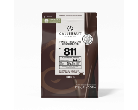 CALLEBAUT 811, 54,5%, 2,5 kg
