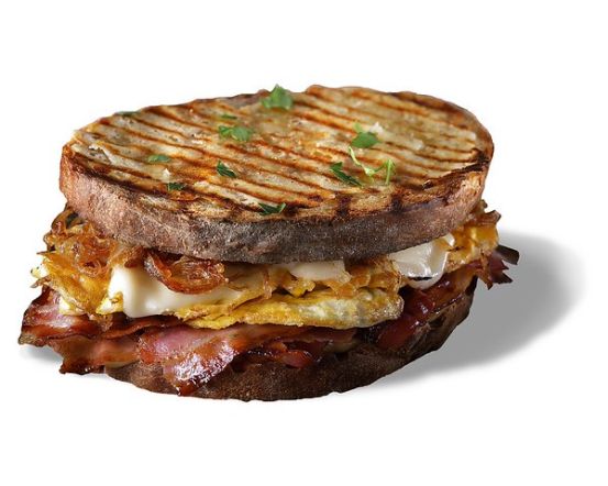 CROCODILLE Cafe Snack Bacon &cheese omelette bloomer 12x195g