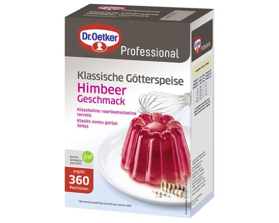 Dr. Oetker Götterspeise Himbeer, 1 kg