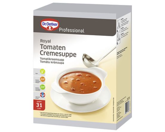 DR. OETKER Royal Tomatencremesuppe / Tomātu krēmzupa 3 kg