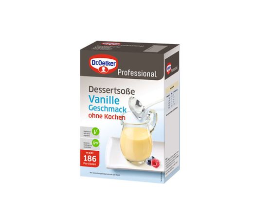 Dr. Oetker Dessertsosse Vanille / Vaniļas mērce, 1 kg