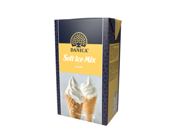 DANICA Soft Ice Mix Vanilla 12x1 l