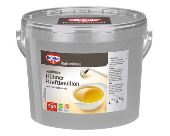 DR. OETKER Hühnerkr.bouillon Goldh Kräuter / Vistas buljons garšaugi 12 kg