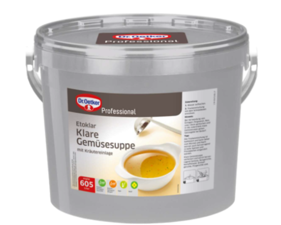 DR. OETKER Etoklar Dārzeņu buljons ar garšaugiem 12 kg