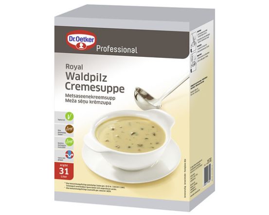 DR. OETKER Royal Waldpilzcremesuppe / Meža sēņu krēmzupa 3 kg