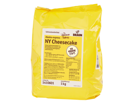 BRAUN Alaska-express NY Cheesecake 1 kg