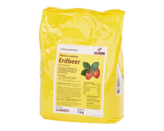 BRAUN Alaska-express Zemeņu 1 kg
