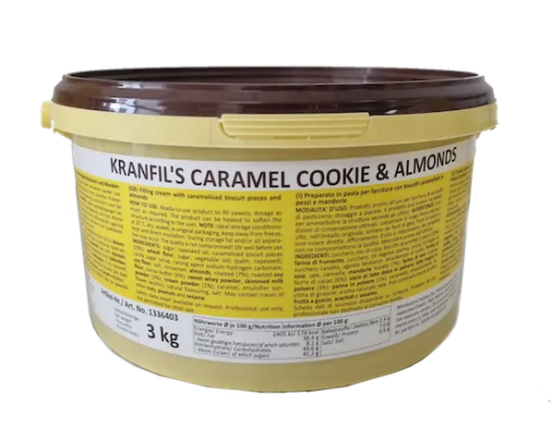 BRAUN Kranfils Caramel Cookie & Almond 3 kg