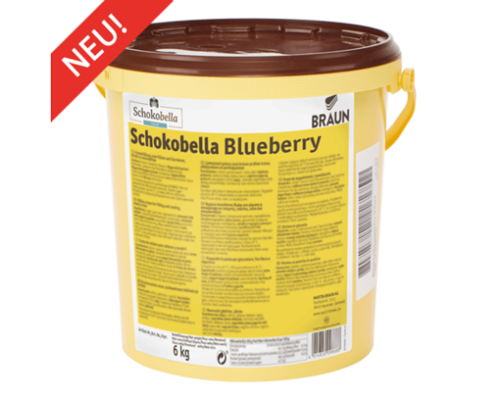 BRAUN Schokobella Blueberry RSPO SG / RA MB cocoa 6 kg