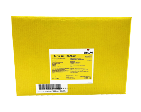 BRAUN Tarte au Chocolat 20 kg