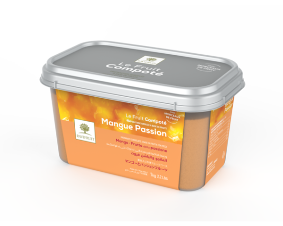 Ravifruit Frozen Compotée Mangue-Passion, 1 kg