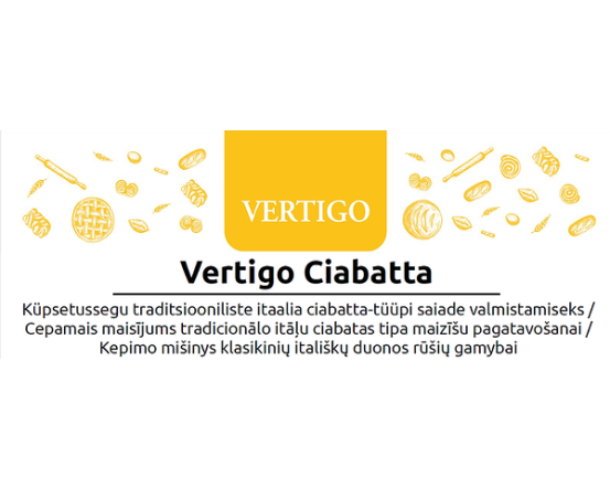 VERTIGO Ciabatta 15 kg