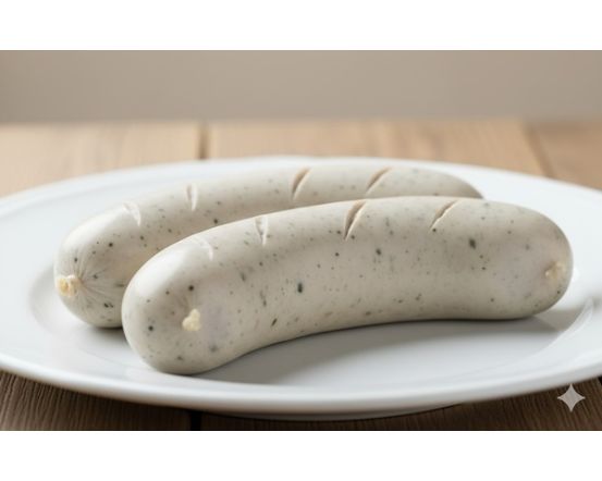 Oriģināla Bavārijas Weisswurst 60x70 g