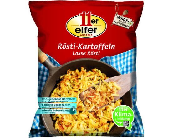 11er Rösti kartuliribad, 14x500 g