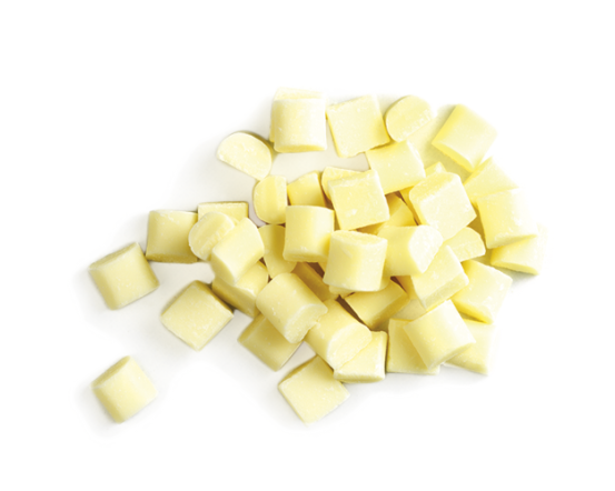 Callebaut White Chocolate Chunks 8x8x6 mm, 10 kg