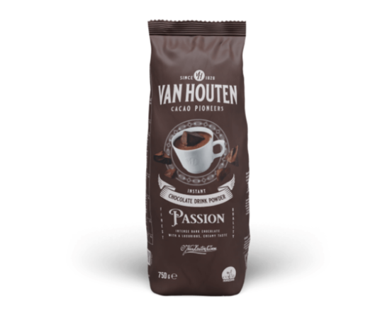 VAN HOUTEN Passion UTZ Instant Cocoa Drink, 750 g