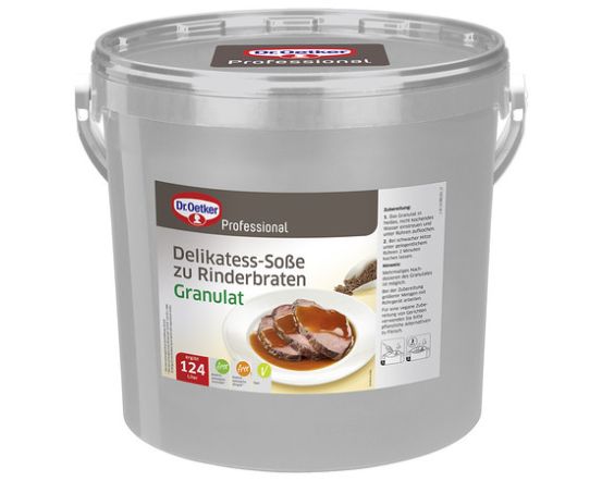 Delikatess-Soße Rinderbraten, Granulat/Veisepraekaste, 12 kg