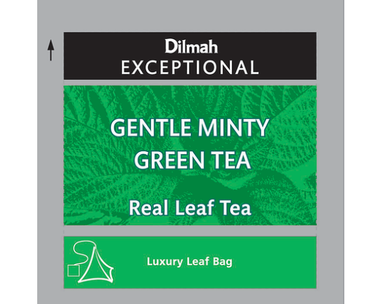 DILMAH Gentle Minty Green tea Env.Tbag 50x2 g