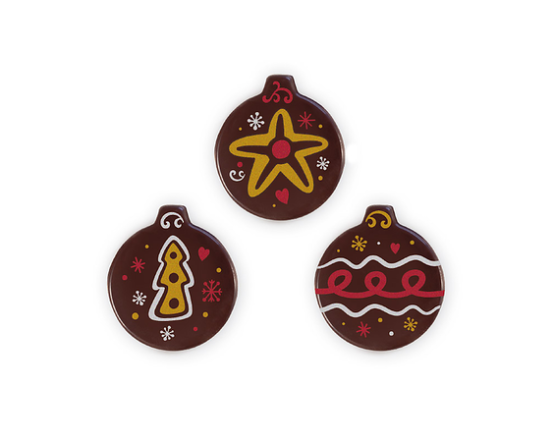 HILLBO Christmas Joy/ Kuuseehted Jõulurõõm, 3 motiivi, 72 tk