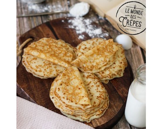 Sweet fluffy mini crepes 10cm, 180x15 g