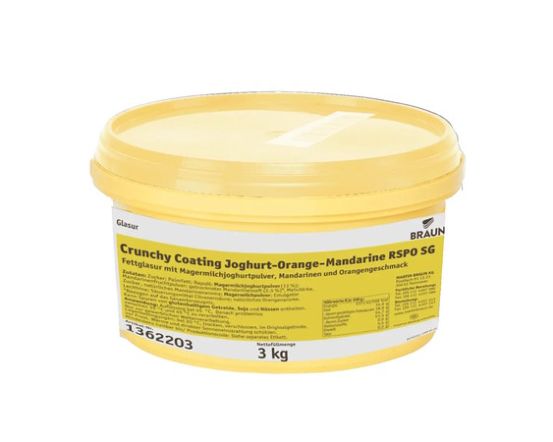 BRAUN Crunchy Yoghurt-Orange-Mandarine RSPO SG 3 kg